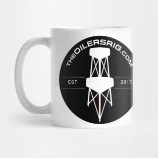 Oilers Rig Puck Logo Tee Mug